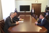 Состоялась рабочая встреча врио Губернатора Андрея Травникова с Министром труда и социальной защиты России Максимом Топилиным