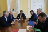 Андрей Травников обсудил с Министром спорта РФ Павлом Колобковым развитие спортивной инфраструктуры региона