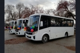 Новые автобусы приехали в районы Новосибирской области по областной программе