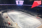 На «Сибирь-Арене» приступили к созданию ледового поля