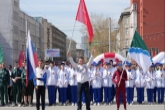 Две тысячи новосибирских бегунов приняли участие в 77-й легкоатлетической эстафете памяти маршала Александра Покрышкина
