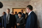 Губернатор Андрей Травников посетил в Баганском районе школу, требующую обновления