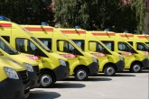 Новые машины скорой помощи получила Новосибирская область для борьбы с коронавирусом