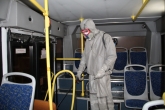 В общественном транспорте Новосибирской области усилена санитарная обработка в период противодействия коронавирусу