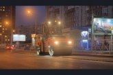 Улицу Гоголя в Новосибирске ремонтируют по ночам