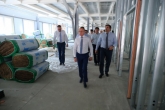 Особое внимание срокам ввода: первый замгубернатора Юрий Петухов проверил ход строительства новых амбулаторий Новосибирского района