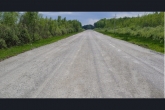 Протяженный участок важнейшей для Кыштовского района дороги отремонтировали по БКД досрочно