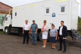 Биоматериал пациентов Убинской ЦРБ протестировали на COVID-19 в мобильной лаборатории ГУФСИН