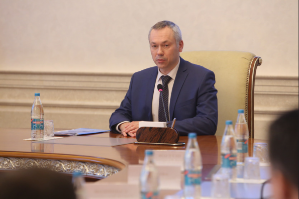 Врио Губернатора Андрей Травников встретился с представителями дипломатического корпуса в Новосибирской области