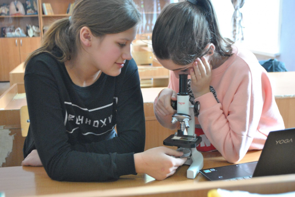 Остроухова - Занятия с микроскопом в школьной эколаборатории