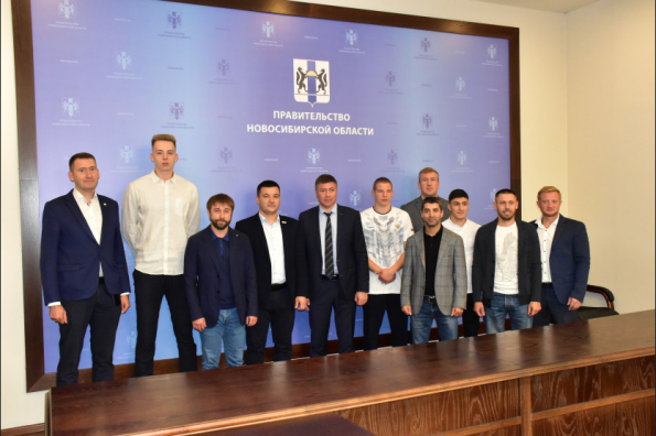 В Правительстве Новосибирской области поздравили победителей и призёров Игр стран СНГ