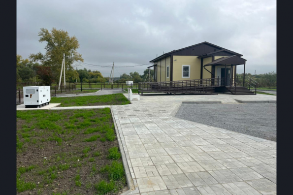 В Чулымском районе построен новый ФАП для жителей поселка Осиновский