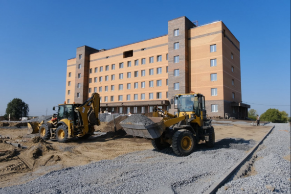 Строительство поликлиник в Криводановке и Новомарусино завершается по программе модернизации первичного звена