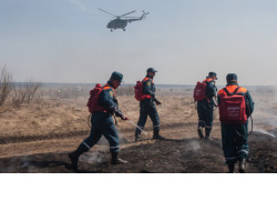 Авиация и космический мониторинг помогают лесоводам региона в борьбе с пожарами