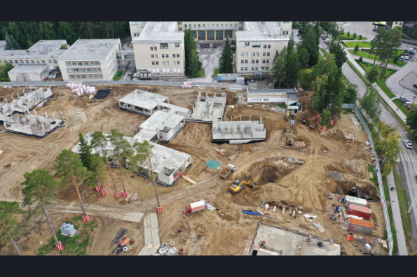 Дмитрий Чернышенко: Строительство кампуса Новосибирского государственного университета идёт в графике