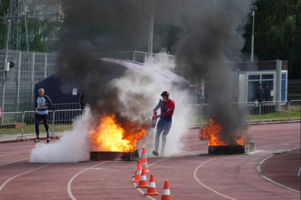 Новосибирская область установила рекорд на Кубке Федерации пожарно-спасательного спорта