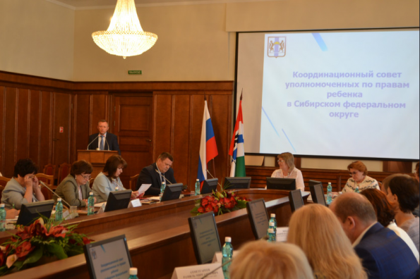 Опыт Новосибирской области по защите детей представлен на заседании Координационного совета