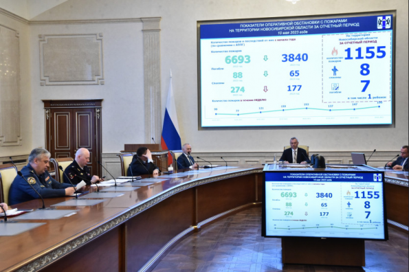 В Новосибирской области продлен особый противопожарный режим