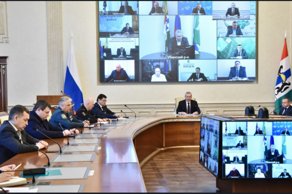 Андрей Травников: Паводковый период продолжается, реагируем на ситуацию слаженно и оперативно