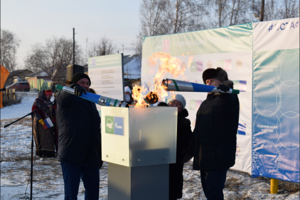 На морозе с караваем: ордынская Козиха впервые встретила природный газ