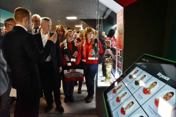 Новый спортивный музей начал работать в Новосибирской области в год столетия отечественного волейбола