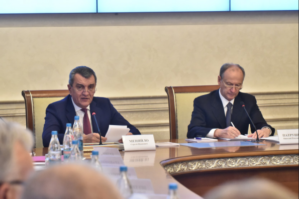Секретарь Совета Безопасности Российской Федерации Николай Патрушев провёл выездное совещание в Новосибирске