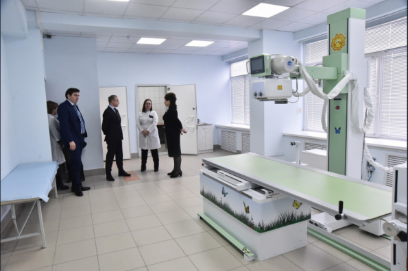 Новый цифровой рентгеновский комплекс получило детское отделение поликлиники №22 по нацпроекту «Здравоохранение»