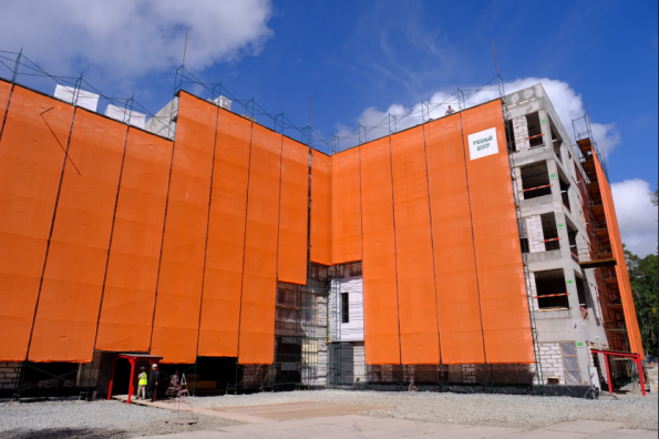 Строительство кампуса мирового уровня НГУ идёт с опережением графика