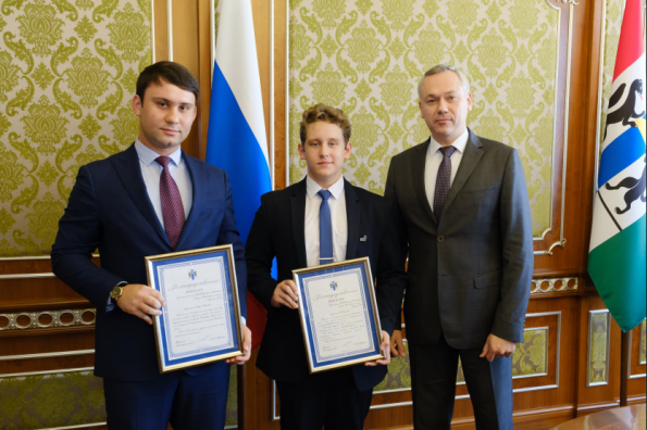 Губернатор Андрей Травников поздравил призёров Мирового чемпионата по профессиональному мастерству WorldSkills Kazan 2019