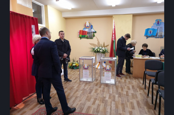 Делегация Новосибирской области приняла участие в наблюдении на выборах депутатов Палаты представителей Национального собрания Республики Беларусь