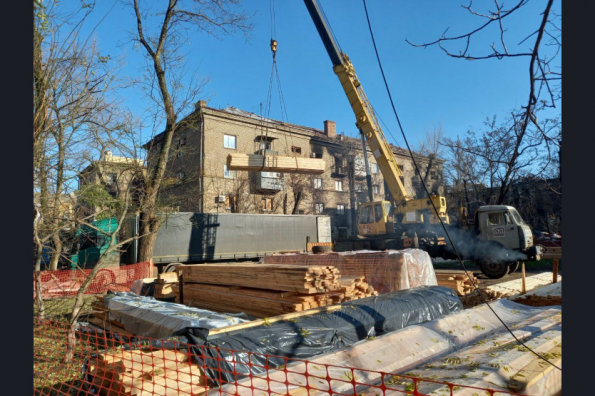 Жилой квартал Мариуполя будет восстановлен силами новосибирских строителей