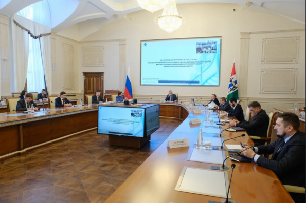 Андрей Травников поручил сопровождать реализацию проектов в рамках работы Сибирского биотехнологического научно-образовательного центра