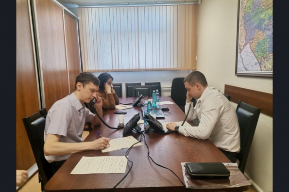 В общественной приемной Губернатора проведена «прямая телефонная линия»
