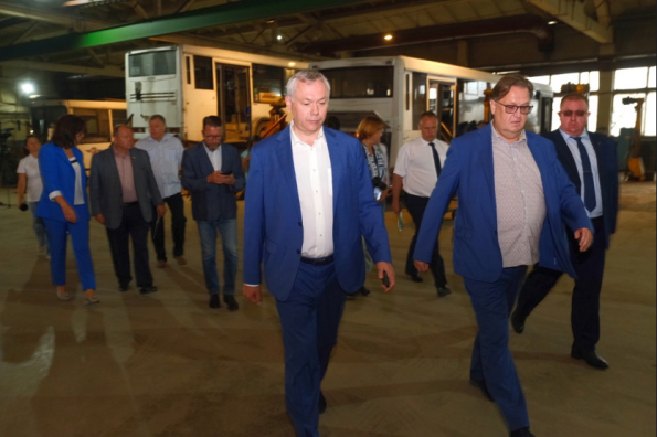 Андрей Травников: Правительство региона резко увеличило расходы областного бюджета на общественный транспорт