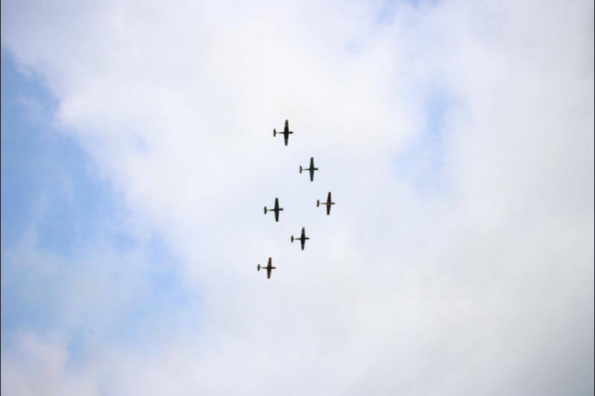 Грандиозным авиашоу завершился авиационный фестиваль «Виват Россия!» в Новосибирской области