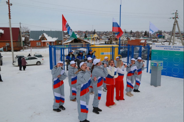 Выполнено поручение Президента: первые потребители в  д. Большой Оёш подключены к новому газопроводу