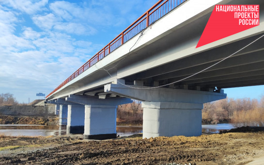 Благодаря нацпроекту БКД в регионе в эксплуатацию ввели мост, ремонт которого ждали 20 лет
