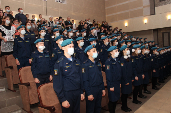 100 новобранцев из Верх-Тулинской школы пополнили ряды «Юнармии»