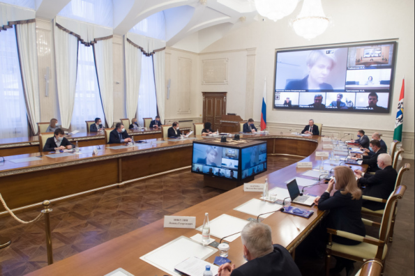 Губернатор Андрей Травников подвел итоги работы по развитию образовательного центра «Альтаир» в 2020 году