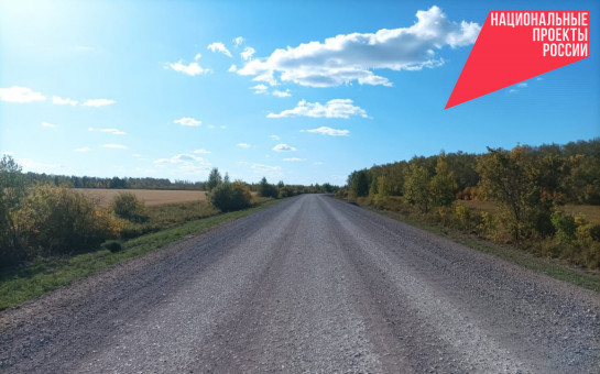 По нацпроекту БКД привели в порядок 15 км трассы до Здвинска