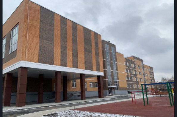 Строительство школы на 1 100 мест в поселке Восход вышло на финишную прямую