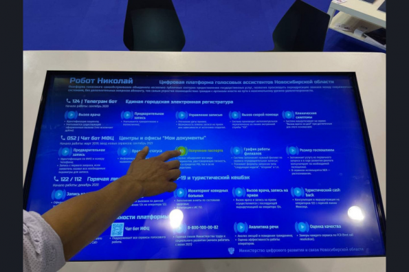 Робот Николай побил рекорд по количеству принятых вызовов за год