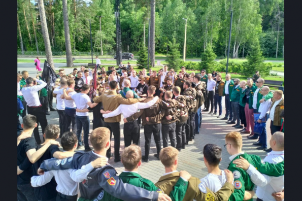 150 бойцов студенческих отрядов направились на строительство СКИФа