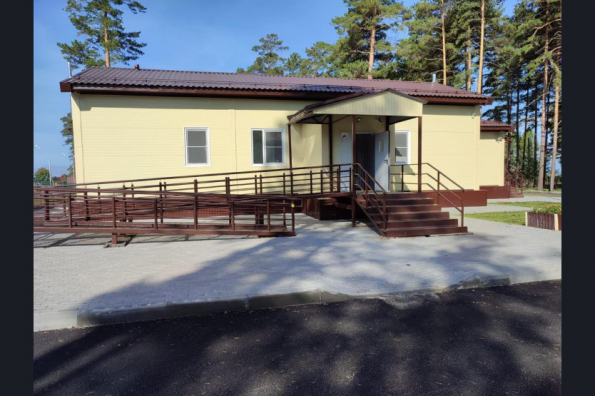 Для жителей села Дубровино Новосибирской области построен новый ФАП по нацпроекту