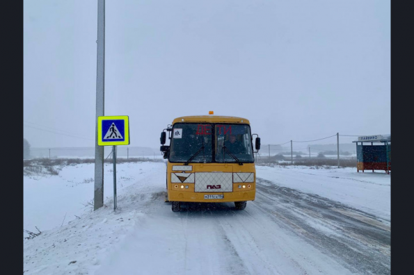 На особом контроле – школьные маршруты: более 1000 единиц техники вышли на дороги Новосибирской области в снегопад