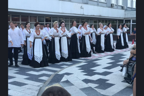 Сибирский народный хор выступил для участников СВО, находящихся на лечении в госпиталях Москвы