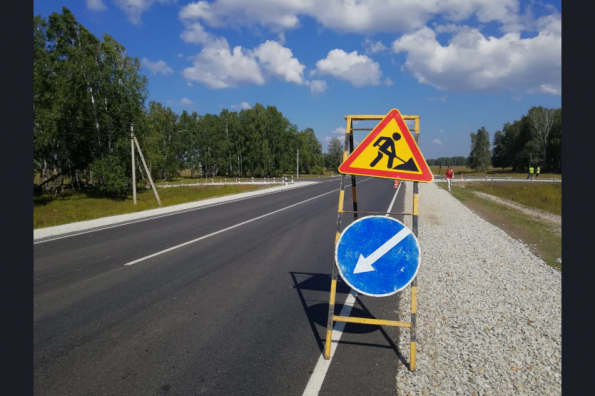 Новая дорога со Спрей-Джетом заменит изношенное полотно в Колыванском районе по нацпроекту