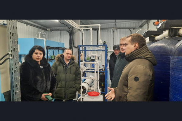 Более 9 тысяч жителей поселка Краснозёрское обеспечены чистой водой по нацпроекту