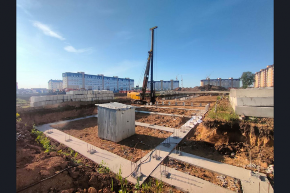 В поселке Элитный началось строительство новой школы по нацпроекту