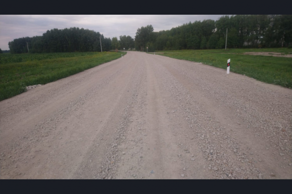 Из Кундрана в райцентр по обновленной дороге смогут добираться жители села благодаря нацпроекту